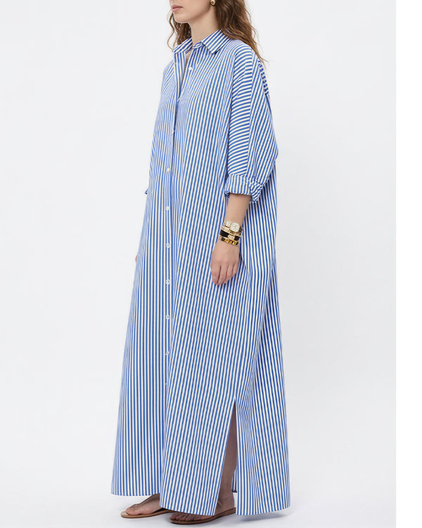 Curvvvy™ Ärmelloses Maxikleid aus PU-Leder mit Gürtel