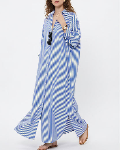 Curvvvy™ Ärmelloses Maxikleid aus PU-Leder mit Gürtel