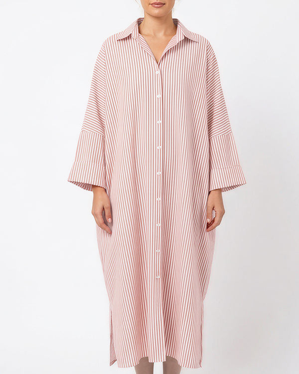 Curvvvy™ Ärmelloses Maxikleid aus PU-Leder mit Gürtel