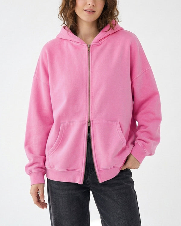 Curvvvy™ Unisex Heavyweight Fleece Full-Zip Hoodie