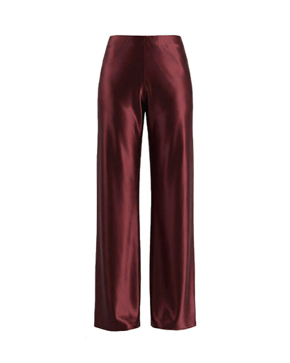 Curvvvy™ Luftige Baumwoll-Leinen-Hose mit weitem Bein und Smok-Bund