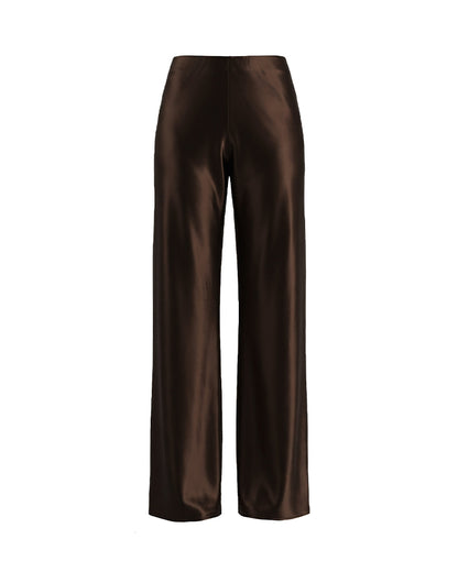 Curvvvy™ Luftige Baumwoll-Leinen-Hose mit weitem Bein und Smok-Bund