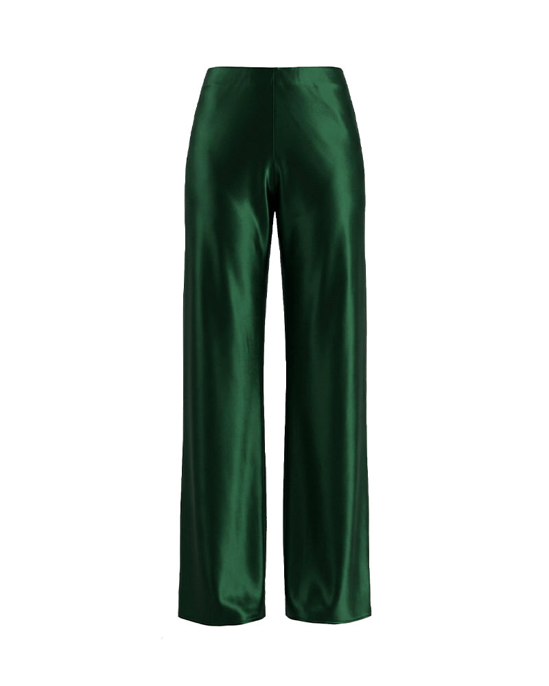 Curvvvy™ Luftige Baumwoll-Leinen-Hose mit weitem Bein und Smok-Bund