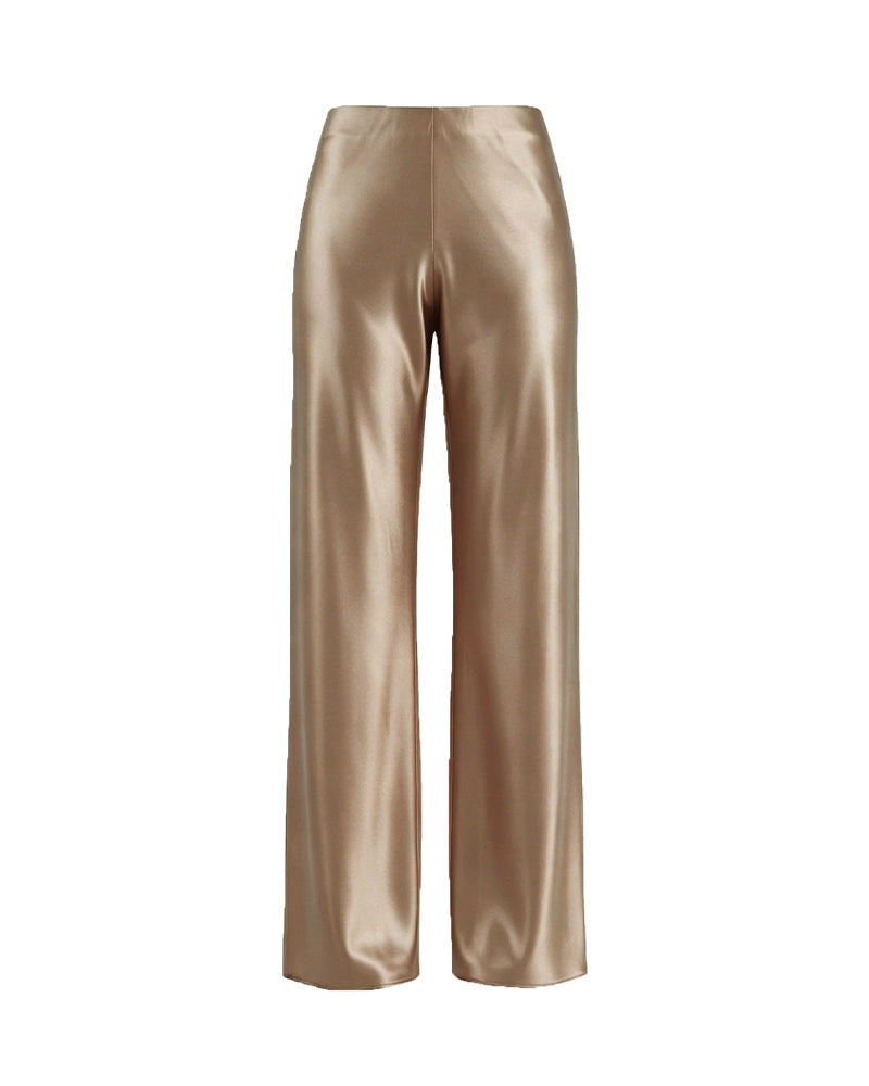 Curvvvy™ Luftige Baumwoll-Leinen-Hose mit weitem Bein und Smok-Bund