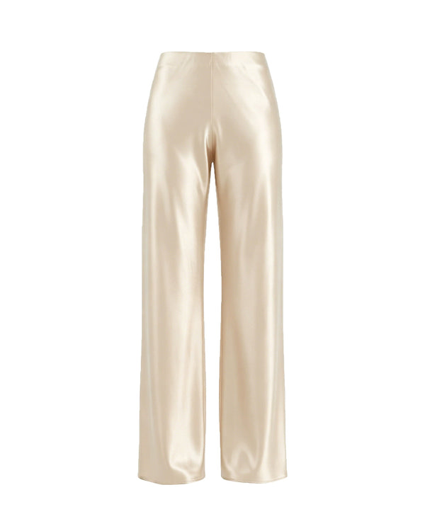 Curvvvy™ Luftige Baumwoll-Leinen-Hose mit weitem Bein und Smok-Bund