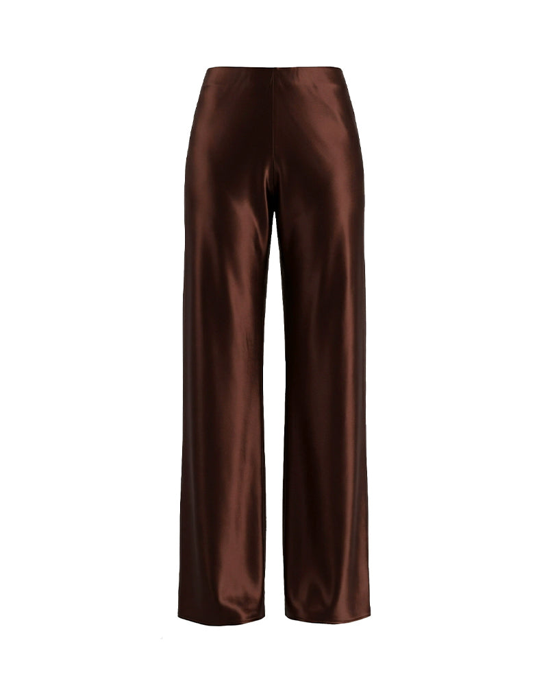 Curvvvy™ Luftige Baumwoll-Leinen-Hose mit weitem Bein und Smok-Bund