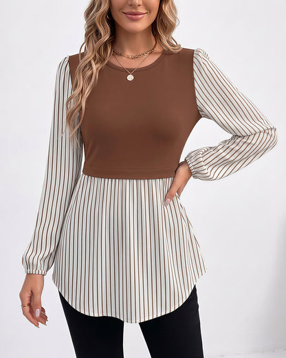 Curvvvy™ Strukturierte Bomberjacke mit Stehkragen, Tunnelzug und Reißverschluss