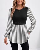 Striped Black