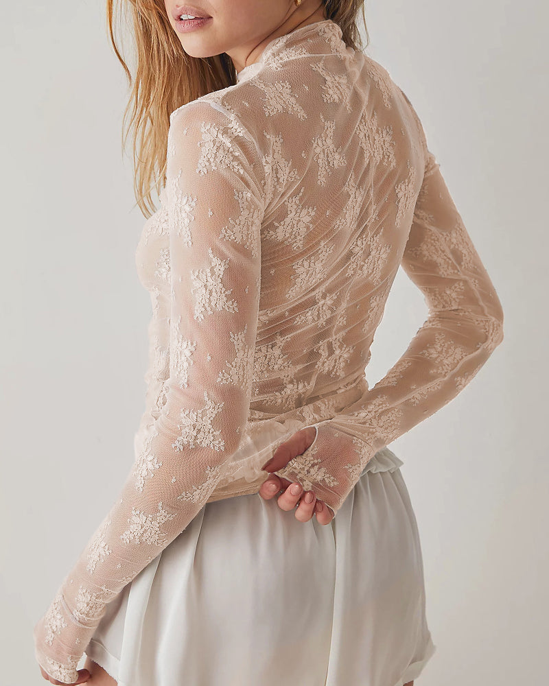Curvvvy™ Strukturierte Bomberjacke mit Stehkragen, Tunnelzug und Reißverschluss