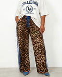 Blue Leopard Print