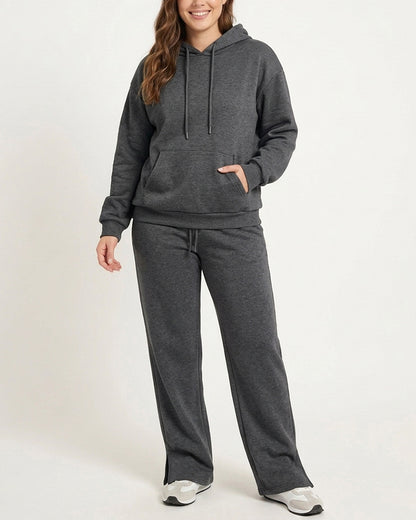Curvvvy™ Zweiteiliges Set mit V-Ausschnitt für Freizeit & Alltag