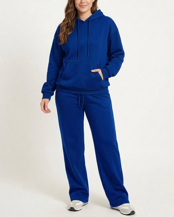 Curvvvy™ Zweiteiliges Set mit V-Ausschnitt für Freizeit & Alltag