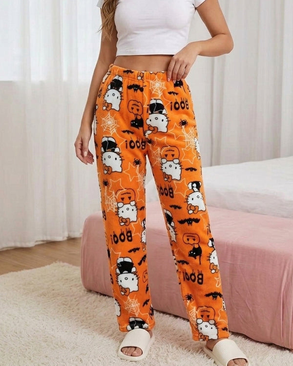 Curvvvy™ Luftige Baumwoll-Leinen-Hose mit weitem Bein und Smok-Bund