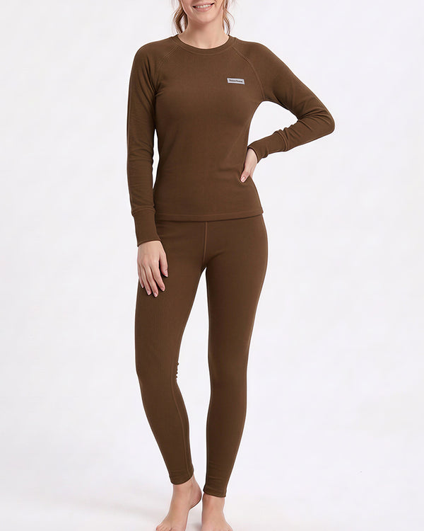 Curvvvy™ Zweiteiliges Set mit V-Ausschnitt für Freizeit & Alltag