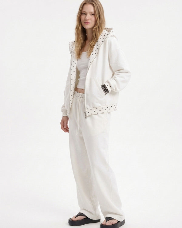 Curvvvy™ Completo Casual con Top con Spalle Scoperte e Pantaloni Ampi