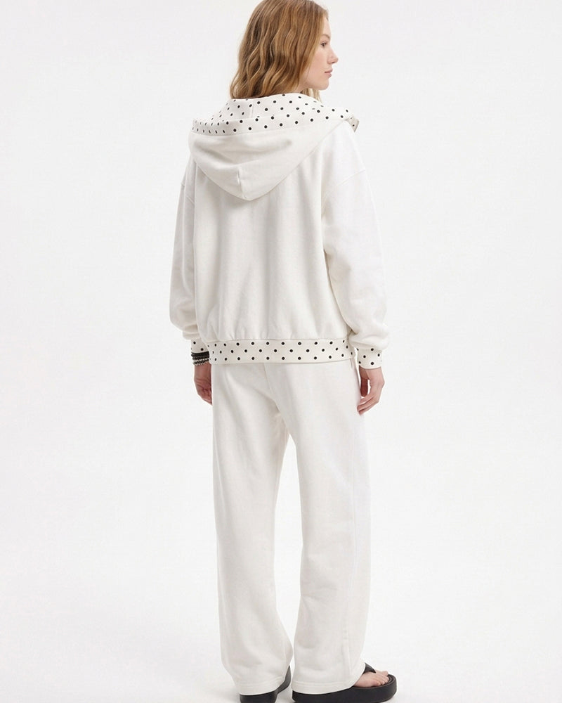 Curvvvy™ Completo Casual con Top con Spalle Scoperte e Pantaloni Ampi