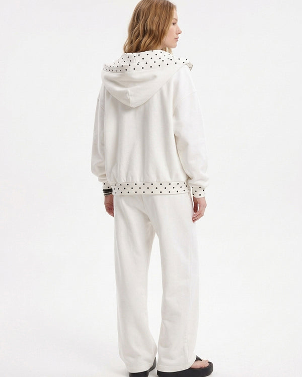 Curvvvy™ Completo Casual con Top con Spalle Scoperte e Pantaloni Ampi