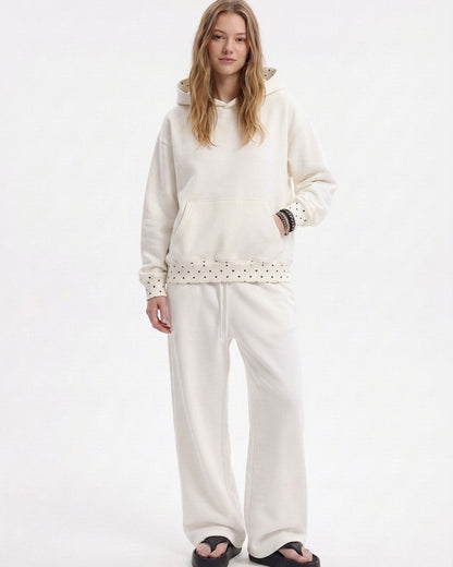Curvvvy™ Completo Casual con Top con Spalle Scoperte e Pantaloni Ampi