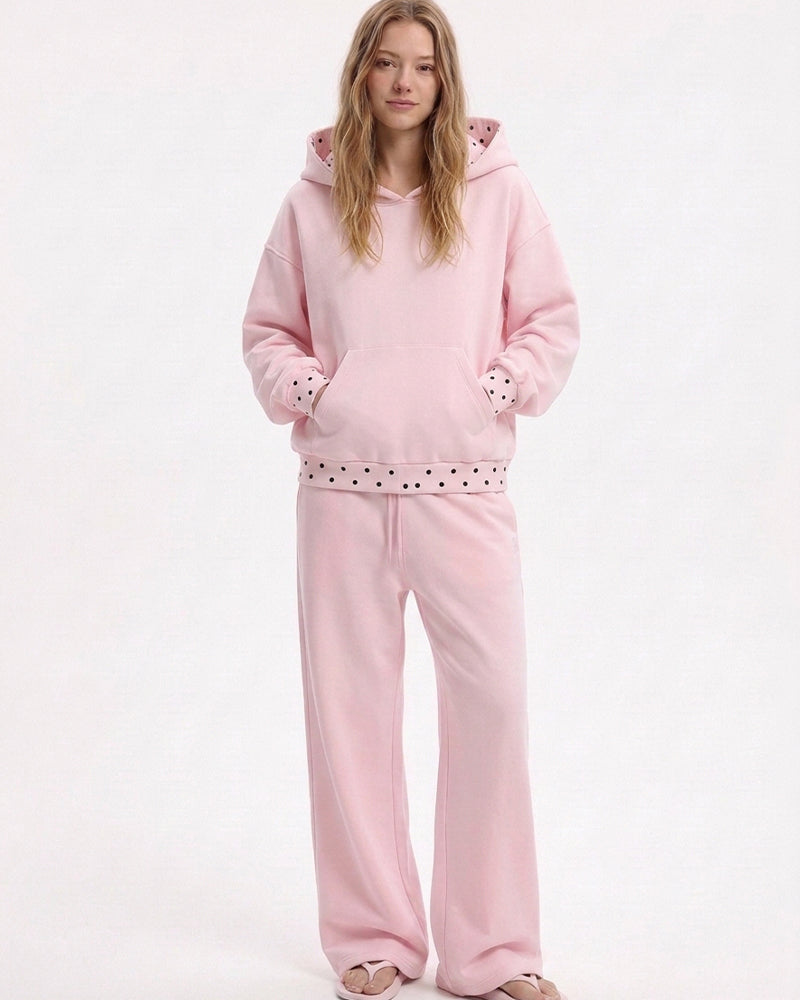 Curvvvy™ Completo Casual con Top con Spalle Scoperte e Pantaloni Ampi