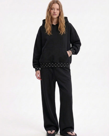 Curvvvy™ Completo Casual con Top con Spalle Scoperte e Pantaloni Ampi