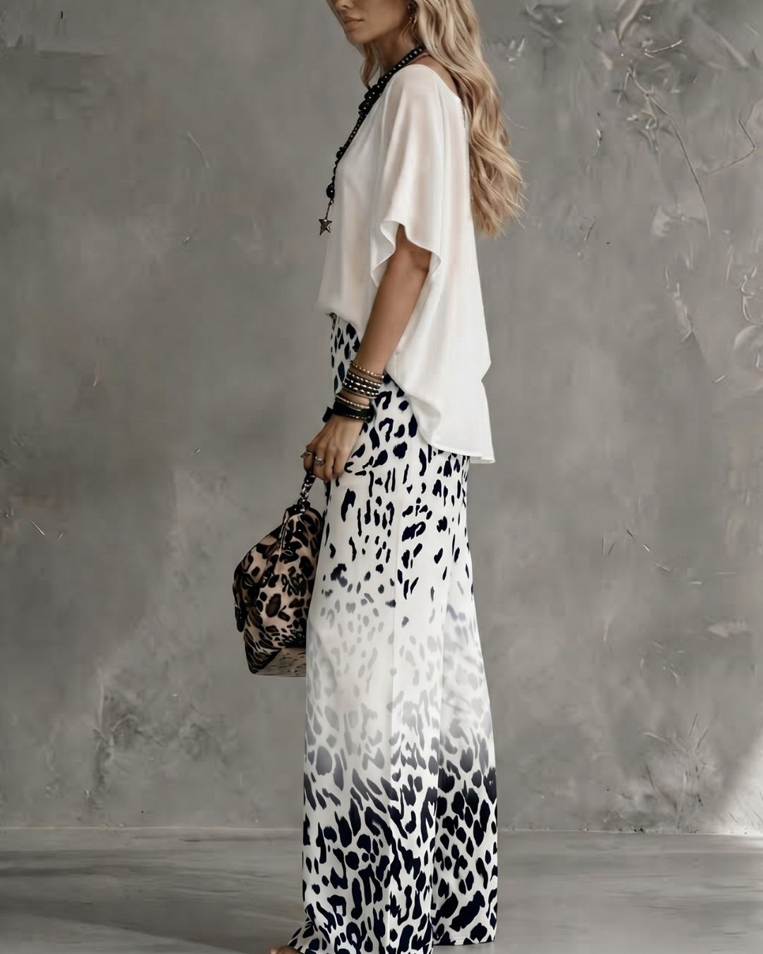 Curvvvy™ Ombre Leopard Set