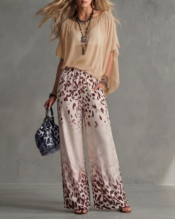 Curvvvy™ Ombre Leopard Set