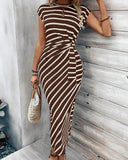 Coarse Coffee Stripes