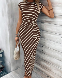 Coarse Coffee Stripes