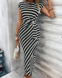 Striped Black
