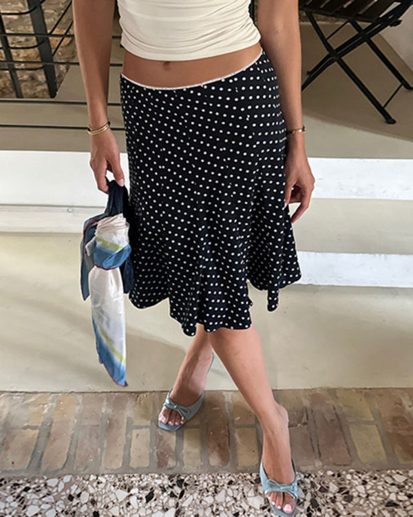 Curvvvy™ Low Waist Slim Fit Bodycon Fishtail Midi Skirt