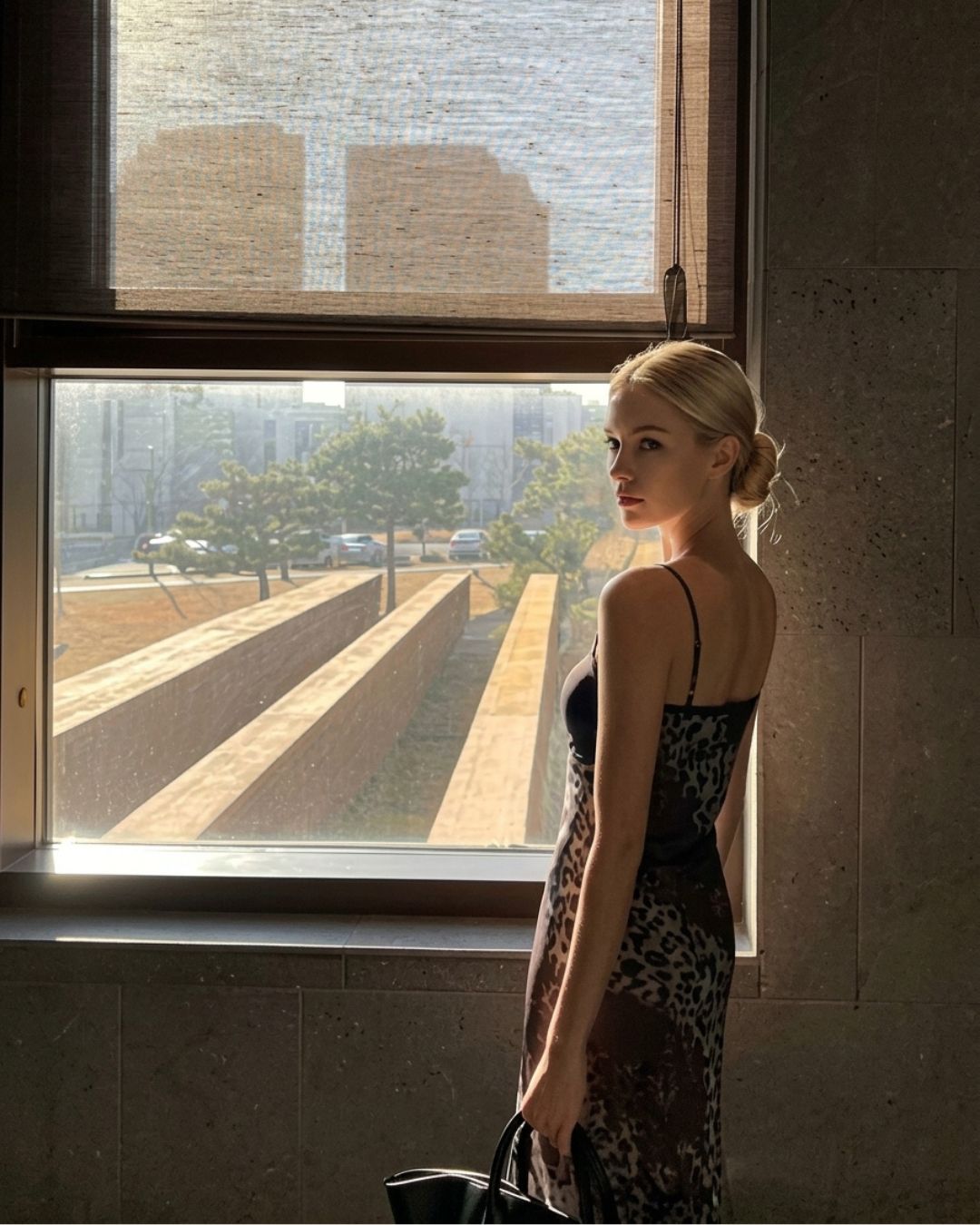 Curvvvy™ Contrast Lace Leopard Floral Cami Maxi Dress
