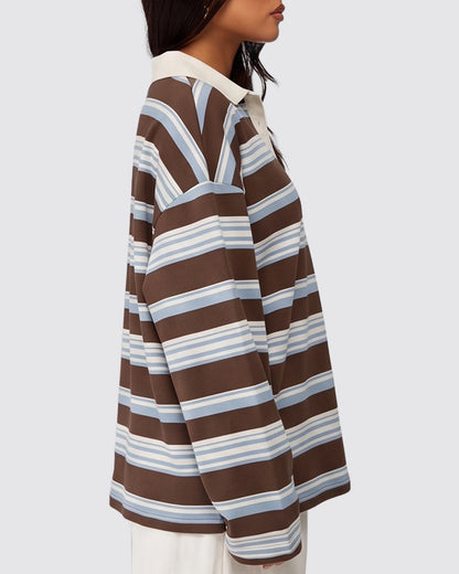 Curvvvy™ Sweat Col V Décontracté à Manches Longues avec Poche