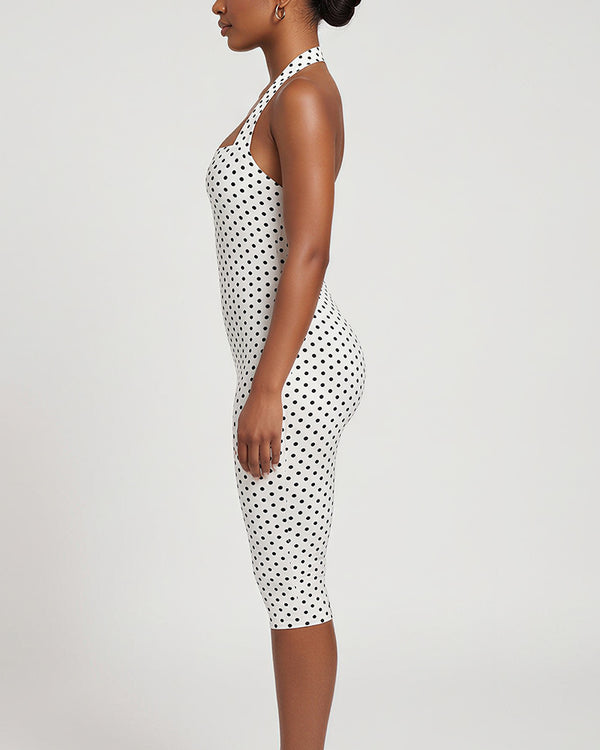 Curvvvy™ Eleganter schwarzer Playsuit in schmaler Passform