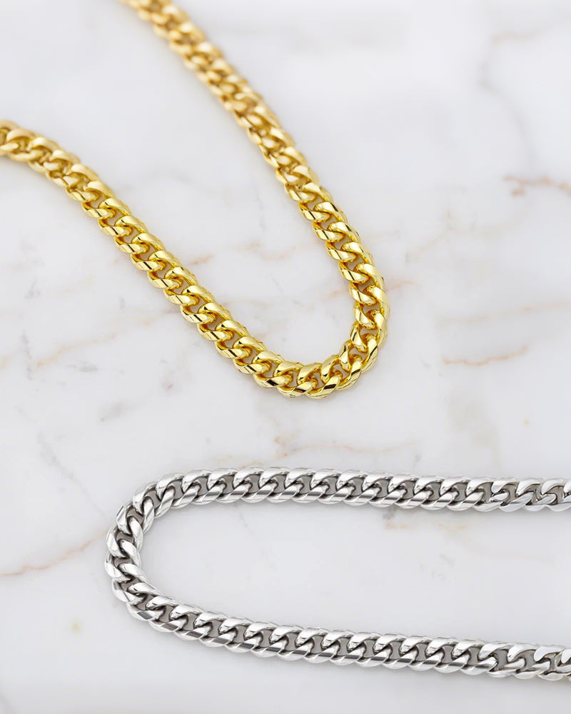 Curvvvy® Classic Cuban Link Chain Gift Set