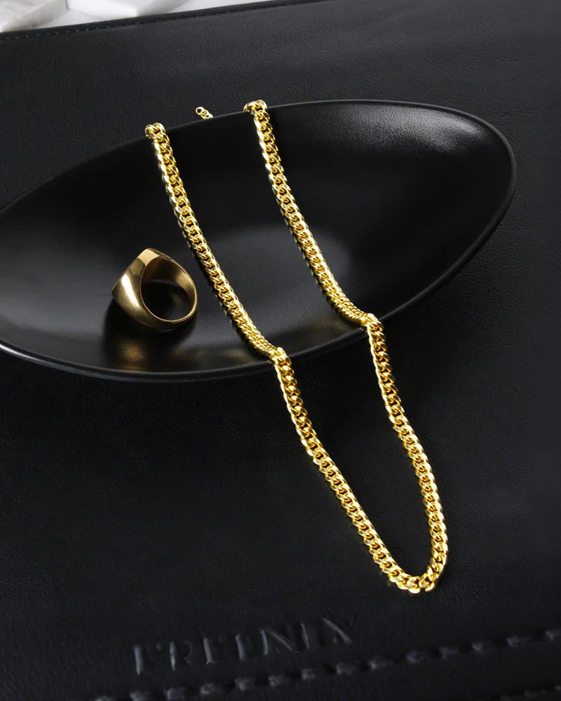 Curvvvy® Classic Cuban Link Chain Gift Set