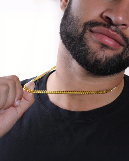 Curvvvy® Classic Cuban Link Chain Gift Set