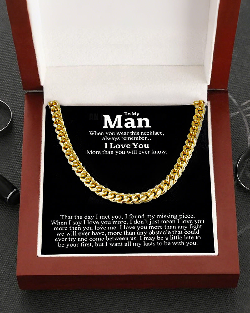 Curvvvy® Classic Cuban Link Chain Gift Set
