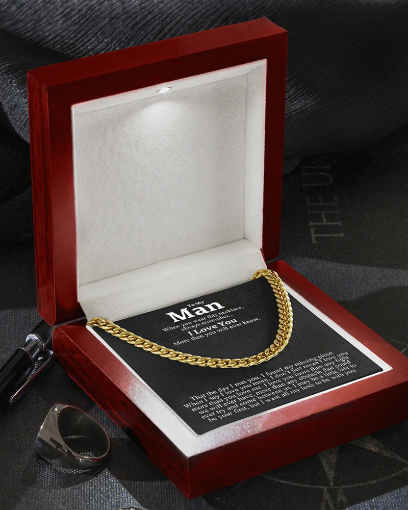 Curvvvy® Classic Cuban Link Chain Gift Set