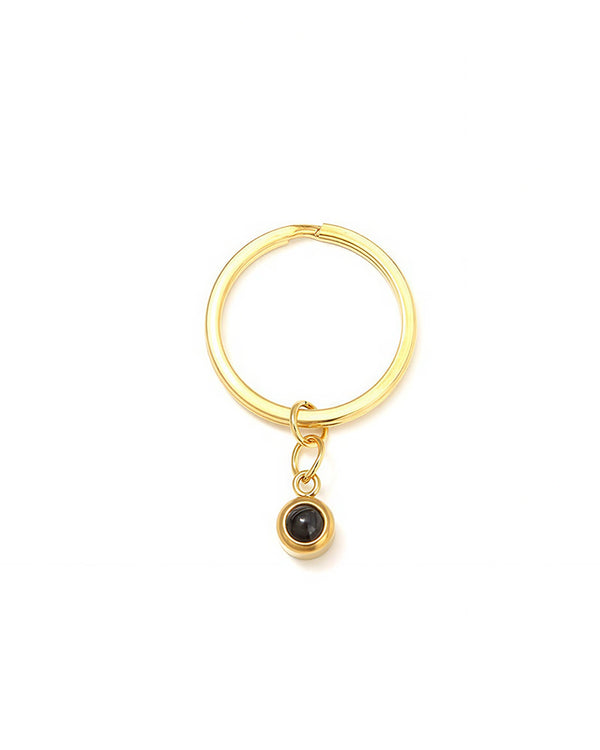 Curvvvy® Personalized Hidden Photo Projection Keychain