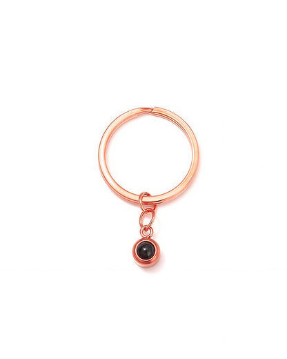 Curvvvy® Personalized Hidden Photo Projection Keychain