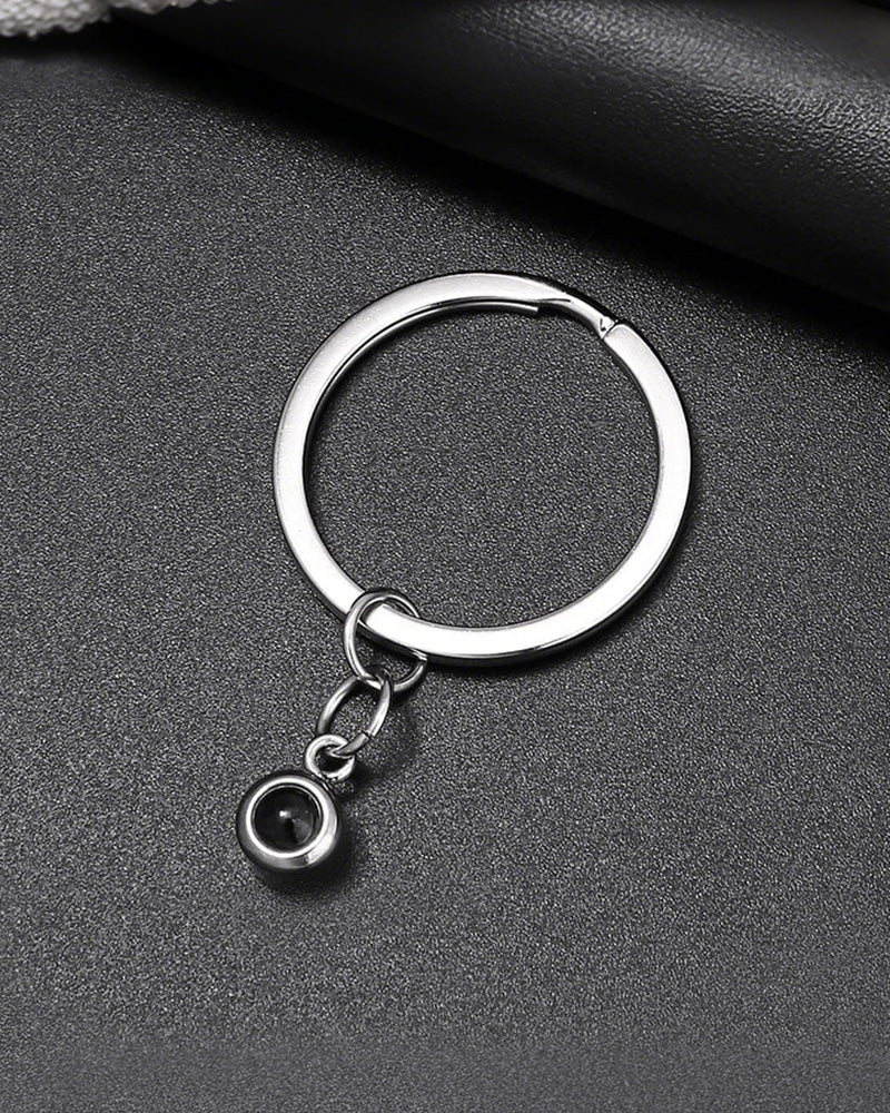Curvvvy® Personalized Hidden Photo Projection Keychain