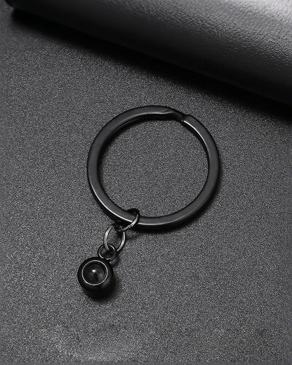 Curvvvy® Personalized Hidden Photo Projection Keychain