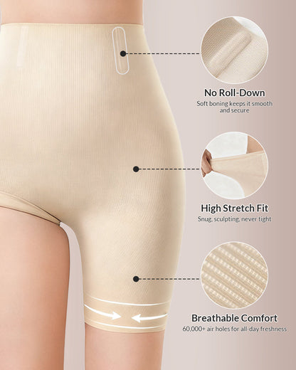 Curvvvy® CurveFlex – High-Waist Seamless Butt-Lifting Shaper Shorts Curvvvy-US