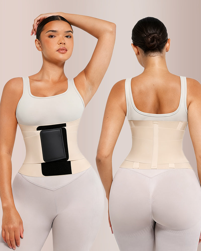 Curvvvy® CurveFlex – Triple Wrap Adjustable Waist Trainer Belt