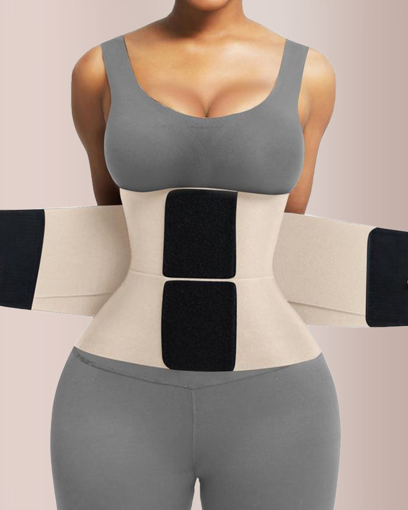 Curvvvy® CurveFlex – Triple Wrap Adjustable Waist Trainer Belt