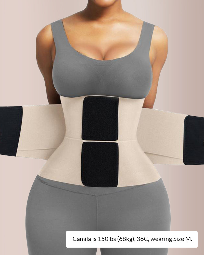 Curvvvy® CurveFlex – Triple Wrap Adjustable Waist Trainer Belt Curvvvy-US