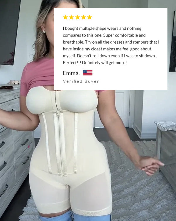 Curvvvy® CurveFlex - Double Tummy Control Full Body Shapewear Curvvvy-US