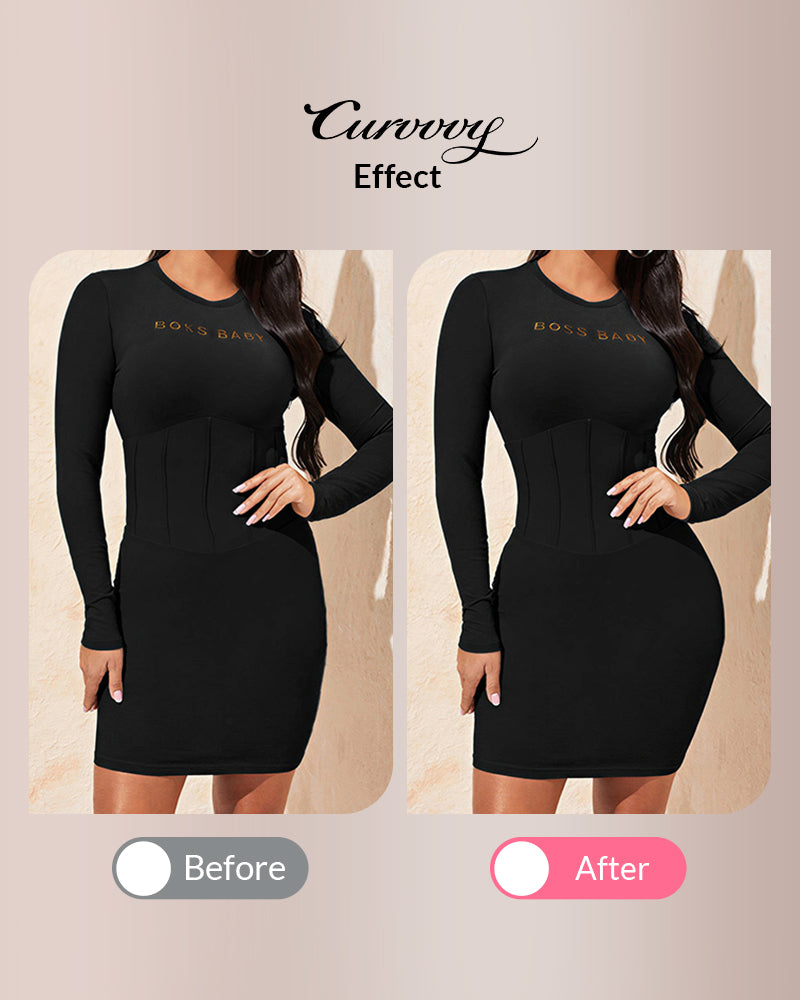 Curvvvy® Sculpt & Lift Seamless High-Waisted Shapewear Shorts