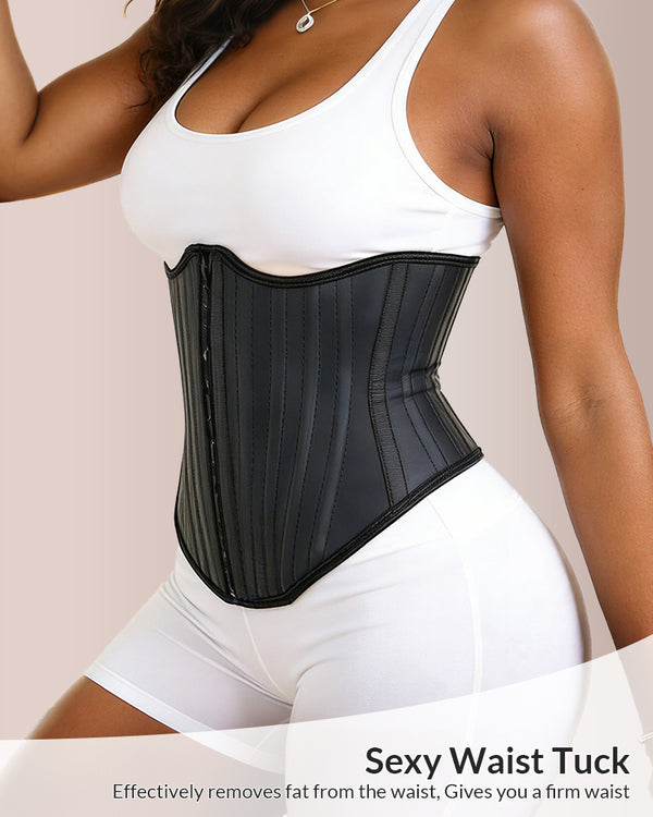 Curvvvy® Sculpting W-Curve Waist Trainer Corset with Adjustable Hooks