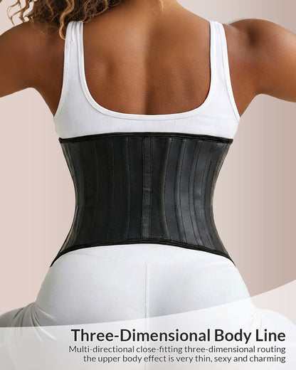Curvvvy® Sculpting W-Curve Waist Trainer Corset with Adjustable Hooks